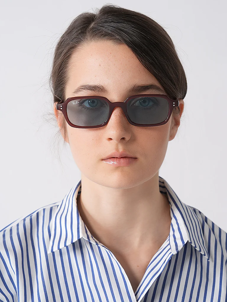 RAY BAN Sonnenbrille 0RB4455/52 dunkelrot baby 2